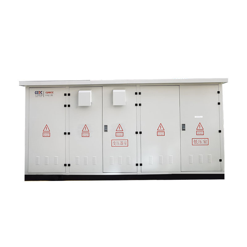 How should the lightning protection system of a photovoltaic boost box substation be configured?